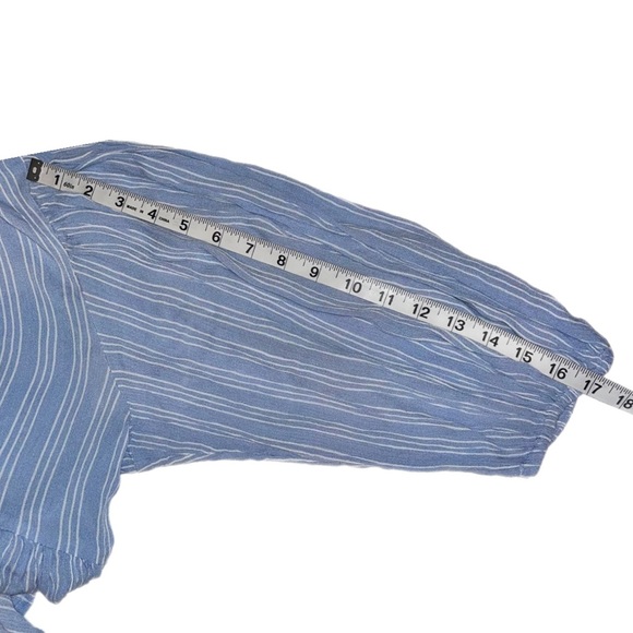 Hollister Boho Babydoll Striped Top -Medium - Picture 11 of 11